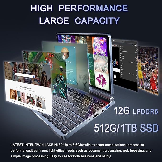 MINI ROTATABLE LAPTOP